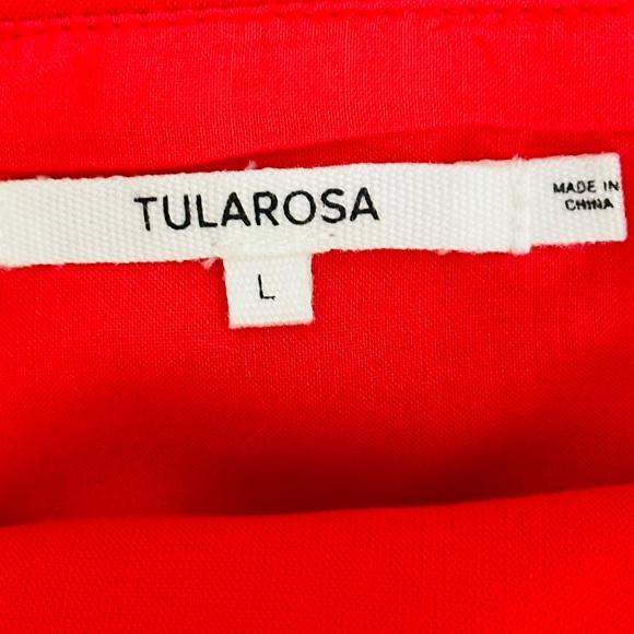 TULAROSA Isabeli Jumpsuit Bright Red ❤️ - Picture 8 of 9